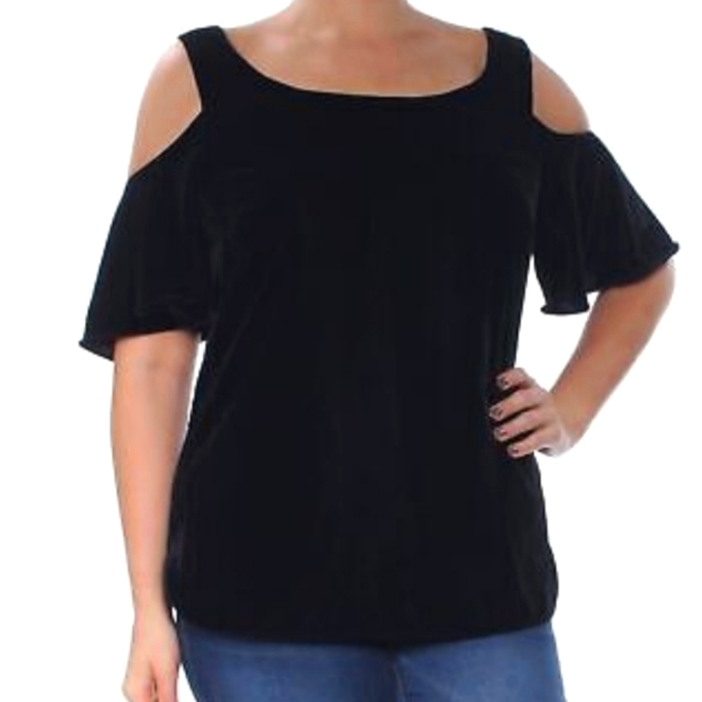 Ralph Lauren Cold Shoulder top